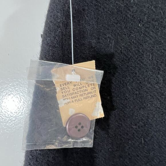 Eddie Bauer Women's Wool Wrap Skirt Sz L 12 Fringe Minimalist Understated Luxury - Picture 6 of 12